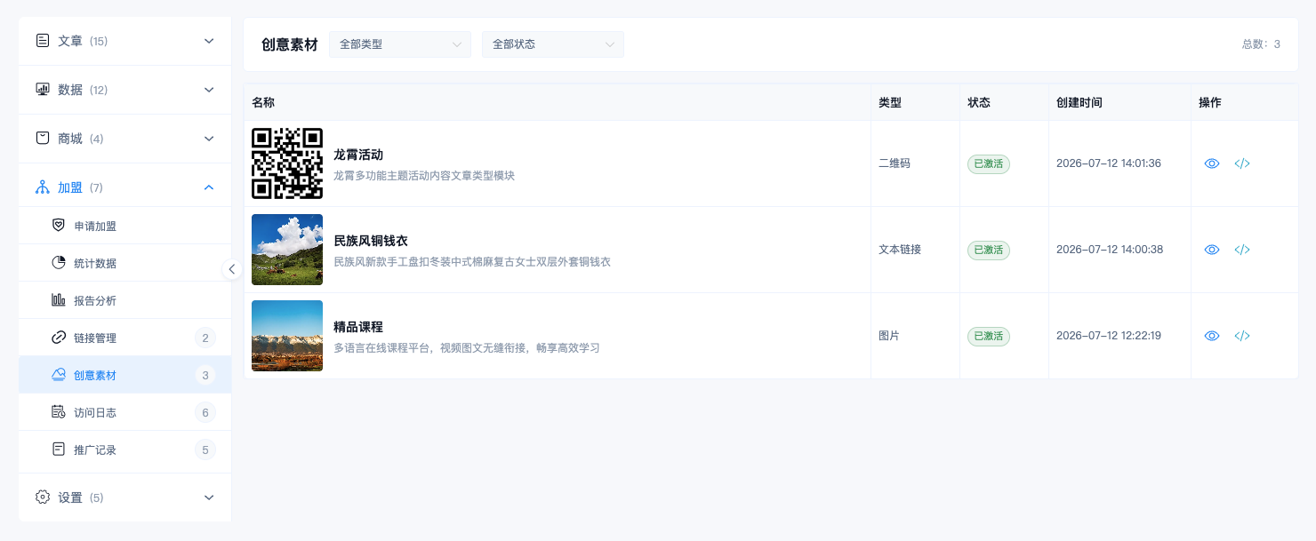 龙霄主题加盟推广:前端追踪归因、多语言支持,从流量到收益的全链路闭环 - 第6张