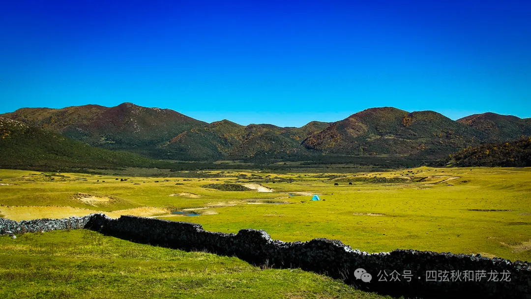 大小花甸坝的秋色——大理苍山深处的人间仙境徒步秘境 - 第29张