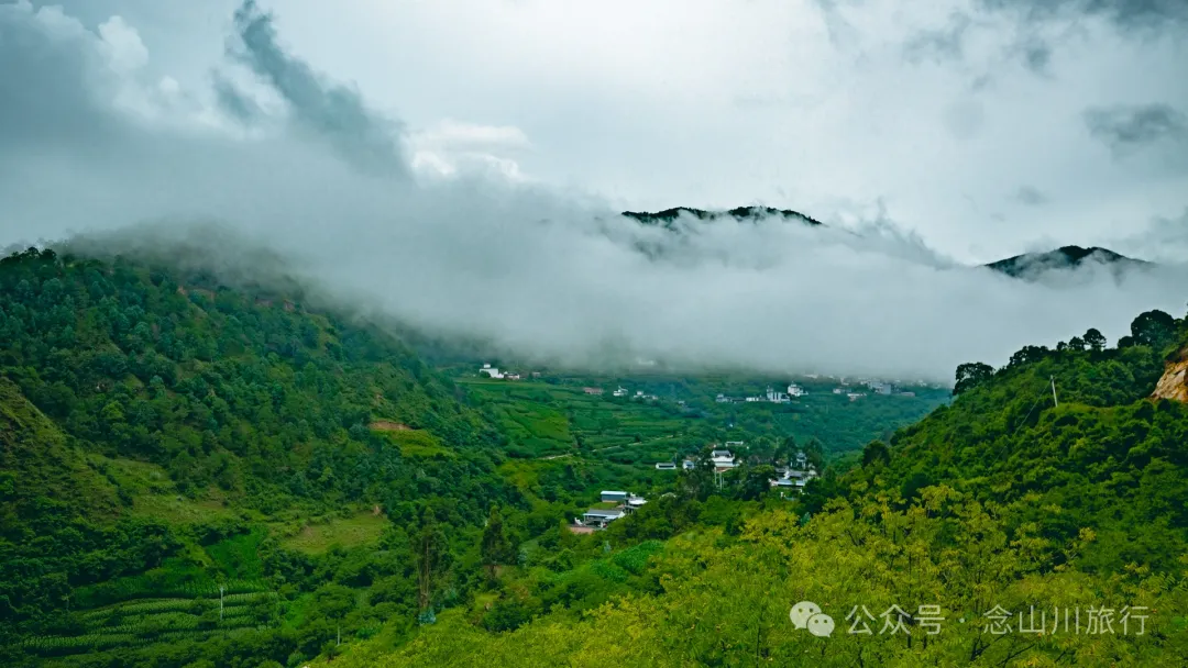 大理巍山巍宝山后的梯子坡村:雨后空气中飘荡着甘甜气息的彝族村庄 - 第49张
