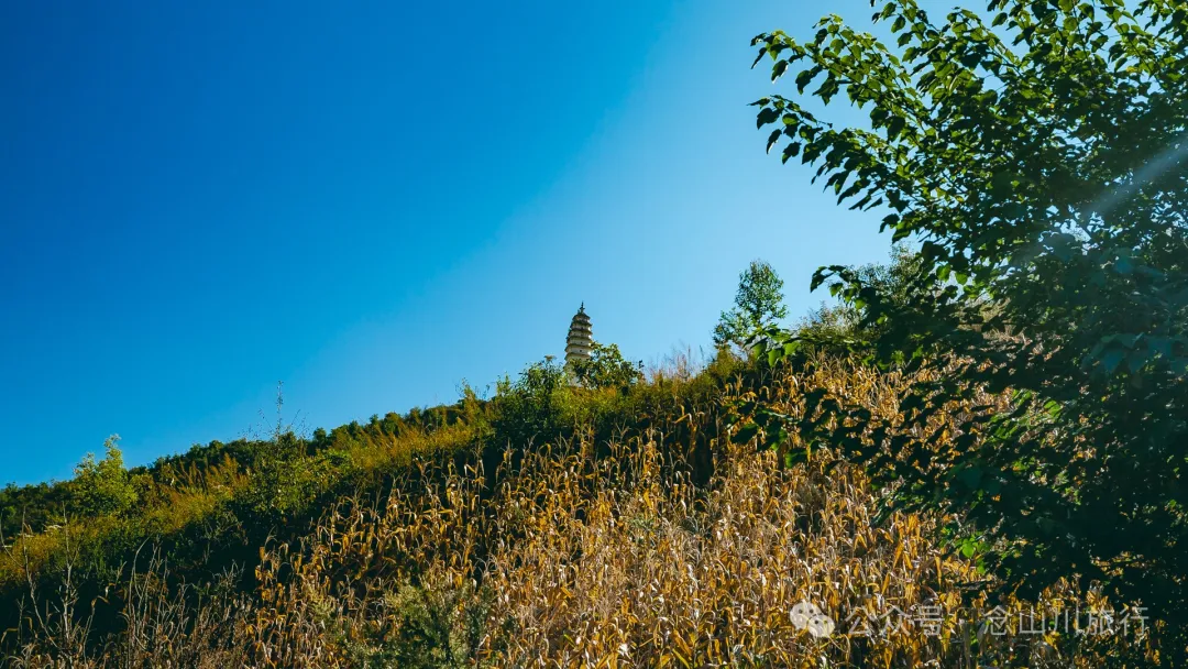 大理巍山封川塔：登清朝古塔，览蒙舍冬景，赏山中黄叶 - 第7张