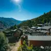大理巍山大梯子坡村：树树皆秋色，山山唯落晖，走入村庄，就走进了王绩的《野望》里