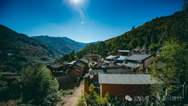 大理巍山大梯子坡村:树树皆秋色,山山唯落晖,走入村庄,就走进了王绩的《野望》里