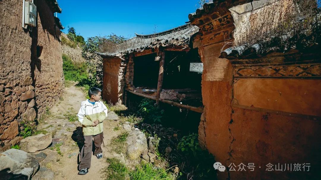 大理巍山大梯子坡村:树树皆秋色,山山唯落晖,走入村庄,就走进了王绩的《野望》里 - 第17张
