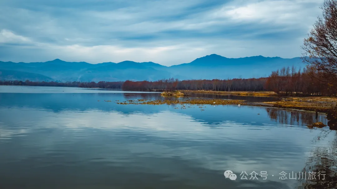 我在这个高原湖泊找到了大理最美的冬日湖景,这里有媲美瓦尔登湖的野性 - 第1张