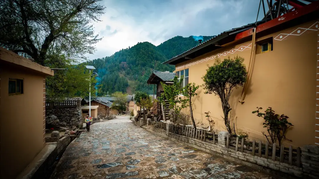 迪慶維西塔城鎮朵那閣村：傈僳族特色村，木楞房炊煙裡的新舊交融 - 第15張