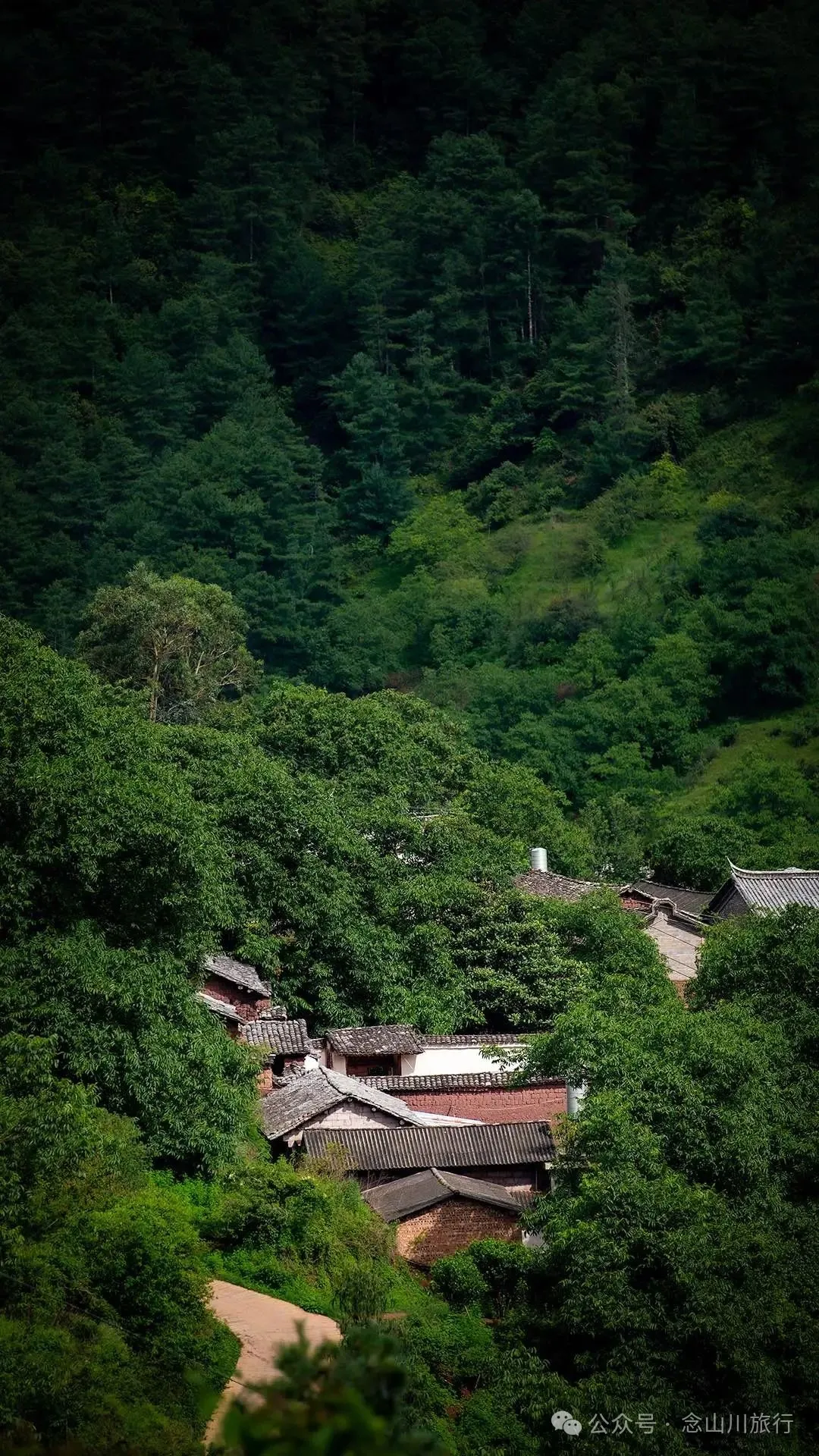 大理巍山大仓镇凤山村:背靠山野的夕阳晚景,俯瞰坝子的宁静时光 - 第23张