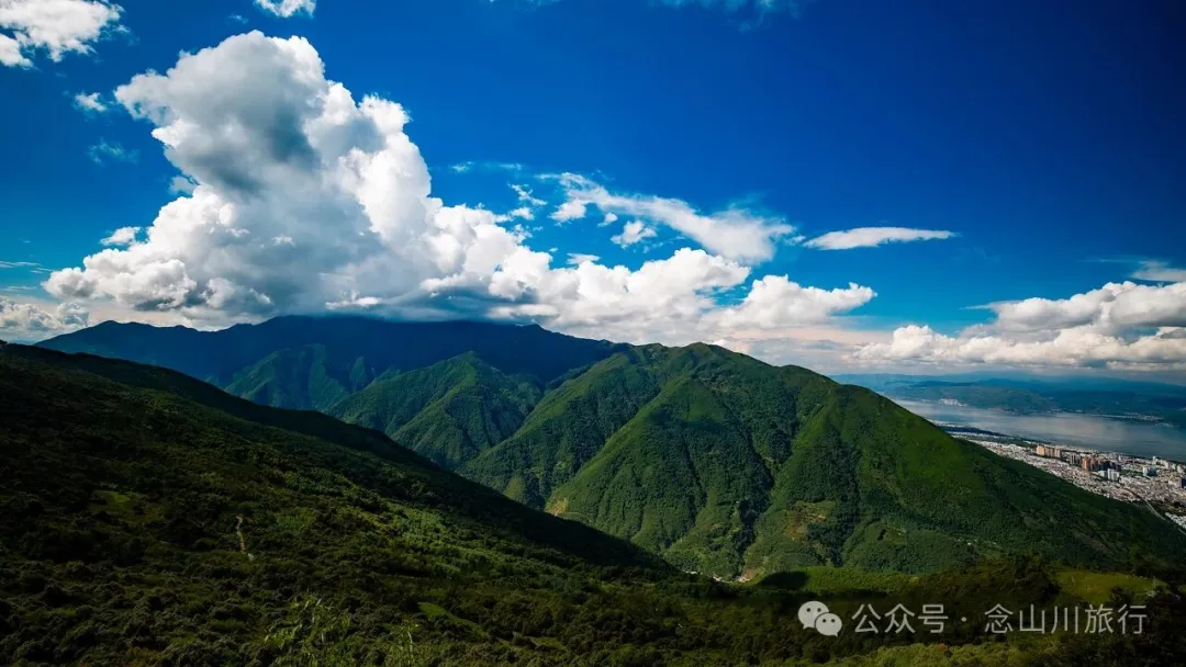 者摩山之巅：把大理的山海城川装进一幅画里 - 第4张