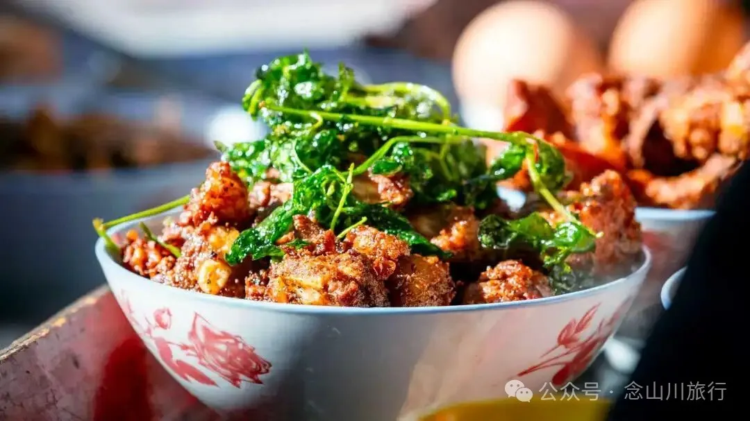 Traditional Tibetan Cuisine at a Wedding Feast in Bazhu Village, Yunnan - Image 15