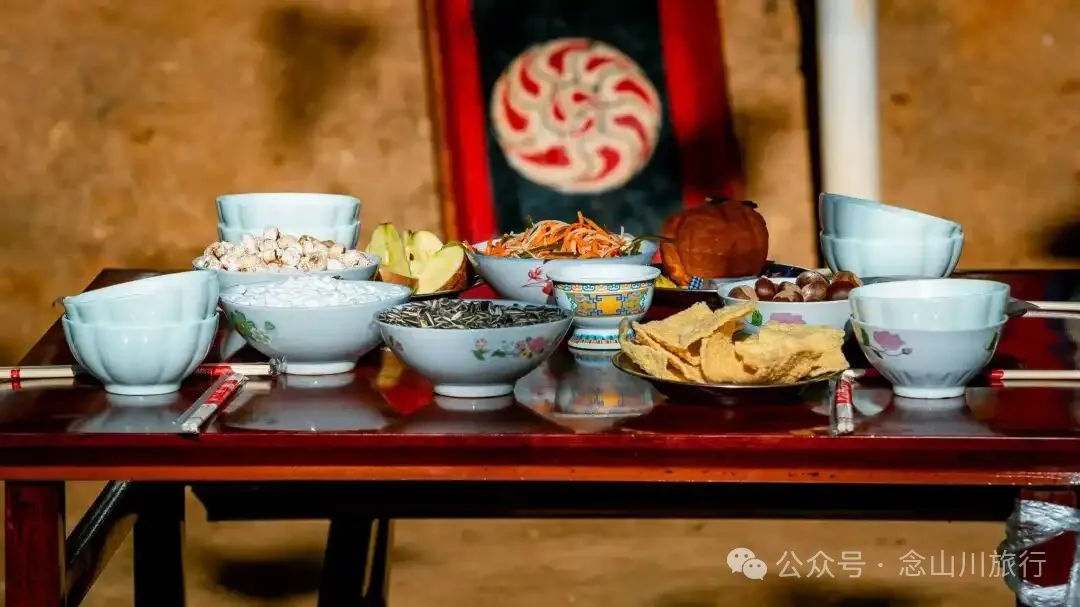 Traditional Tibetan Cuisine at a Wedding Feast in Bazhu Village, Yunnan - Image 3