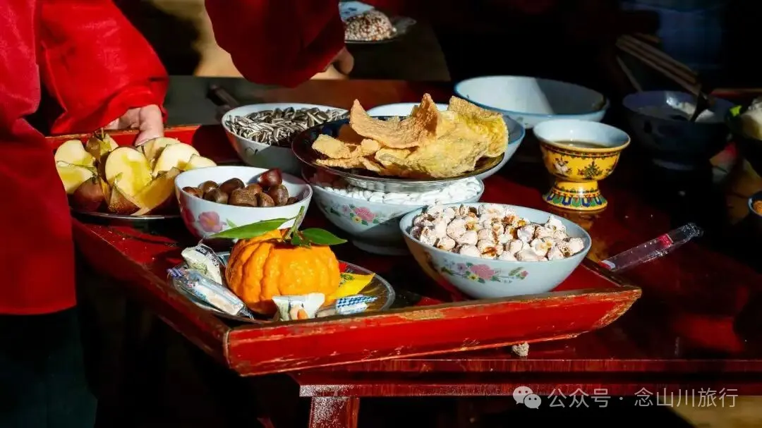 Traditional Tibetan Cuisine at a Wedding Feast in Bazhu Village, Yunnan - Image 4