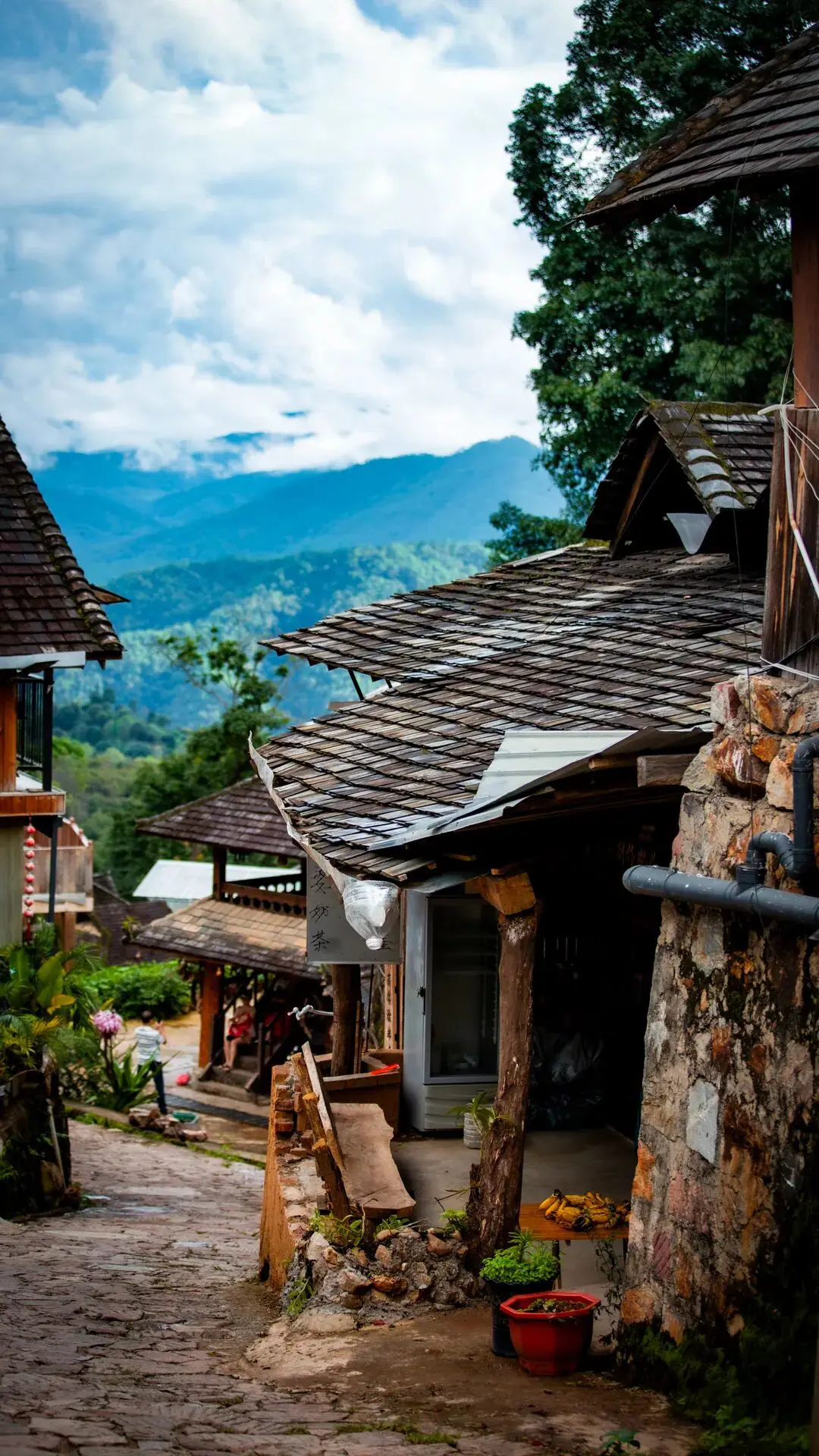 Puer Lancang Wengji Ancient Village: From Sea of Clouds to Cooking Smoke, the Rainy Season Ancient Village Hides the Blang People’s Last Deep Gaze - Image 17