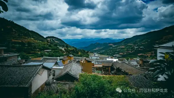 端午节除了逛巍山古城,也可以来距古城15公里远的谷波罗听一曲田园牧歌