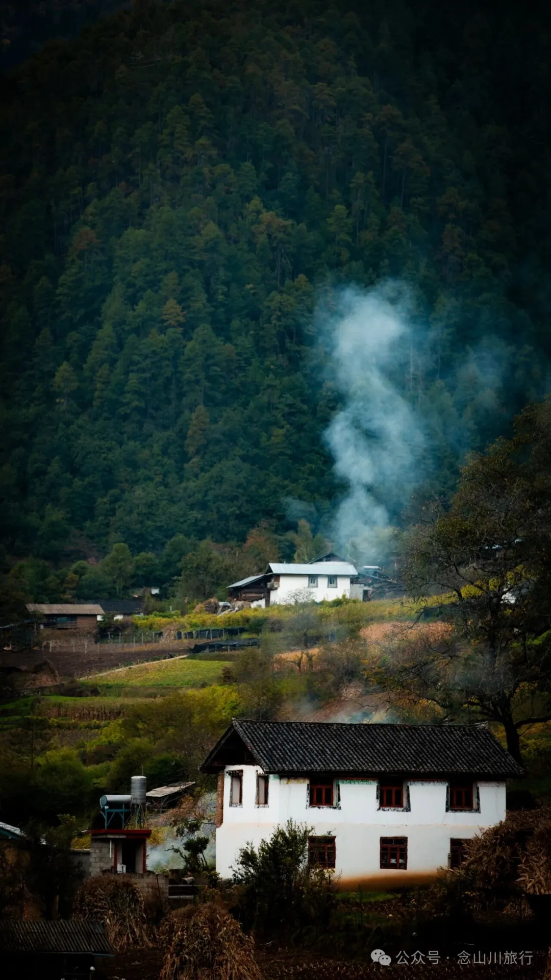 巴珠村深秋的雨里，有别样的江南水墨印象 - 第21张