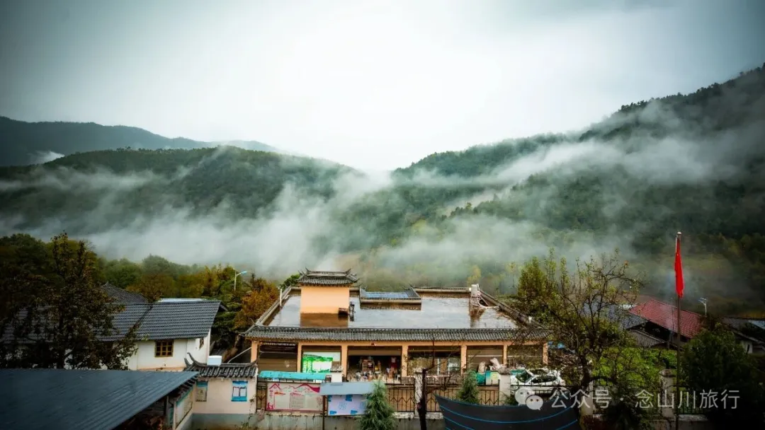 巴珠村深秋的雨里，有别样的江南水墨印象 - 第4张