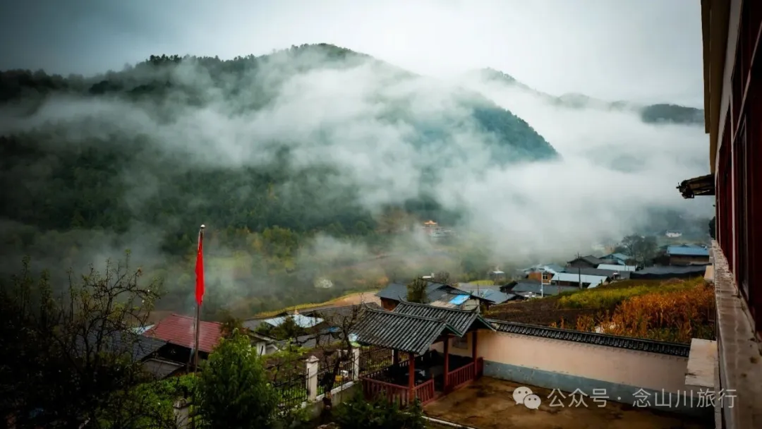 巴珠村深秋的雨里，有别样的江南水墨印象 - 第5张