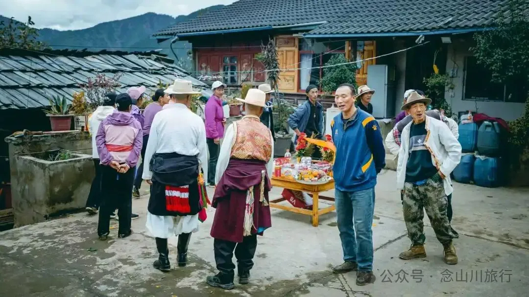 迪庆维西巴珠村石家本一场独特的藏族婚礼(人物服饰与宴席篇) - 第17张