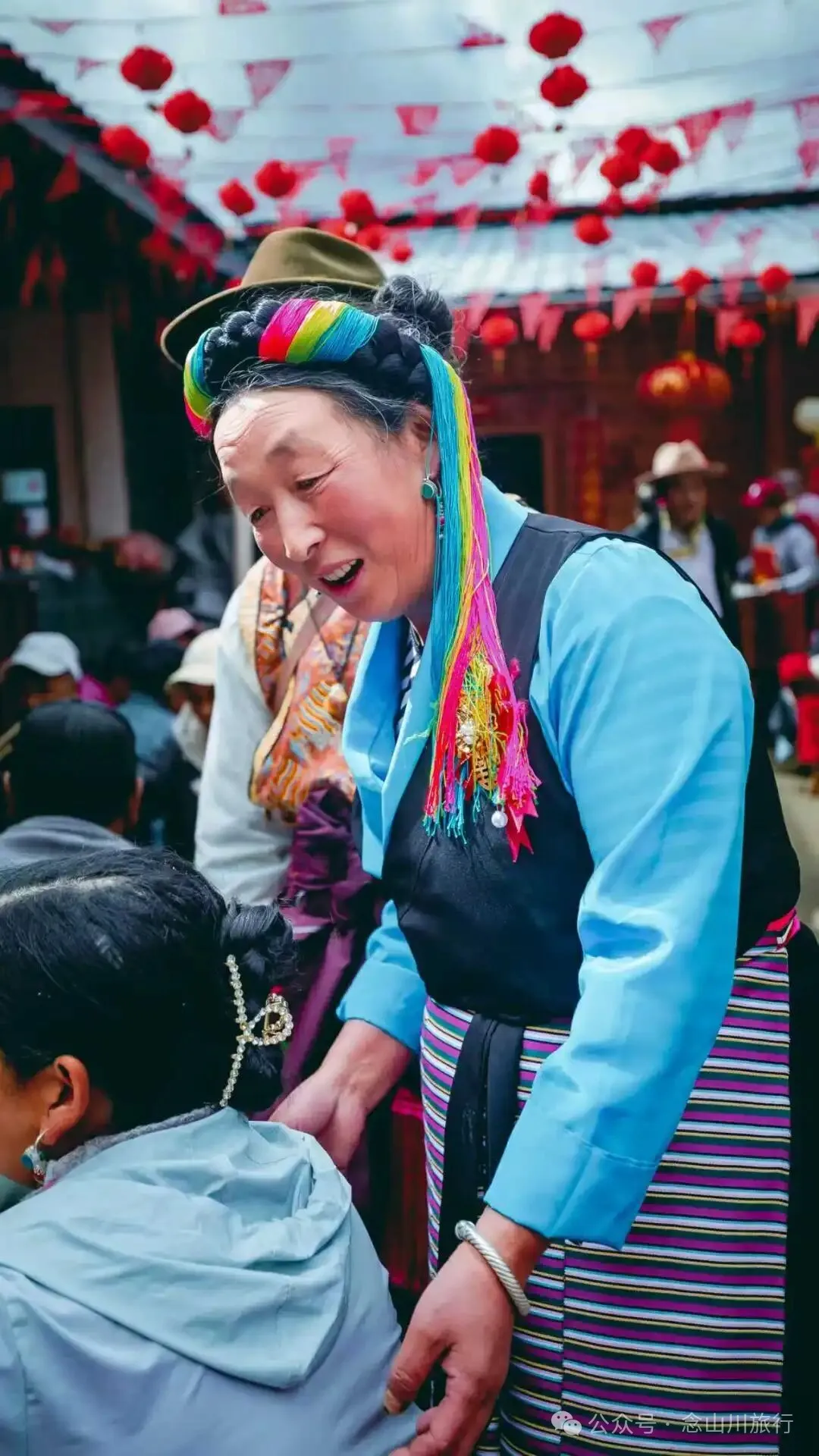 迪庆维西巴珠村石家本一场独特的藏族婚礼(人物服饰与宴席篇) - 第23张