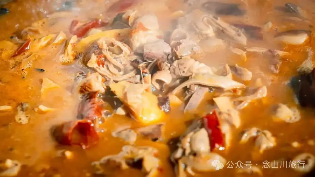 云南巴珠村藏族喜宴上的传统美食 - 第27张