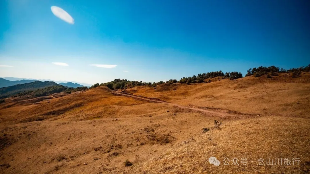 大理南涧无量山镇太平山风光:记一次被大风刮跑的露营经历 - 第6张
