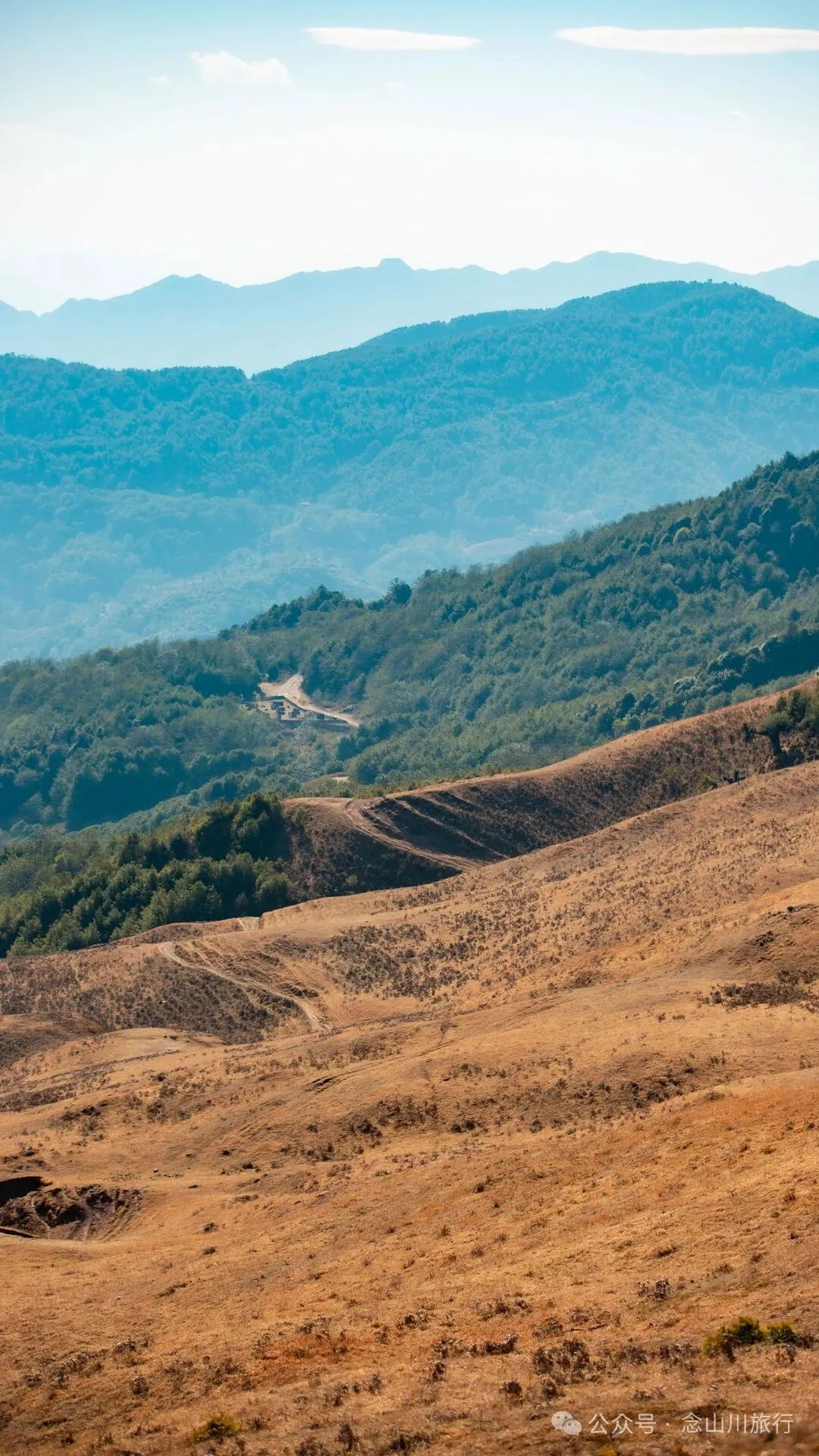 大理南涧无量山镇太平山风光:记一次被大风刮跑的露营经历 - 第9张